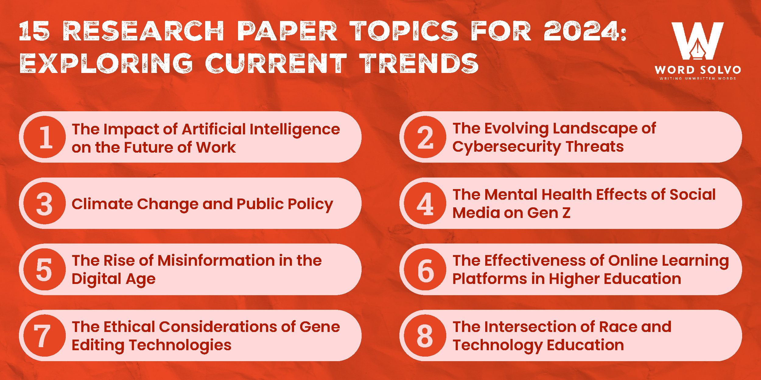 research paper topics